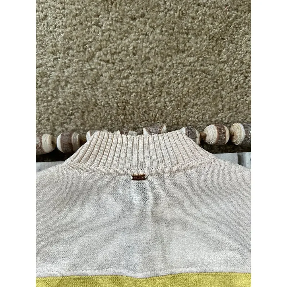 St John Sport Wool Blend Multicolor Colorblock Stripe Jacket